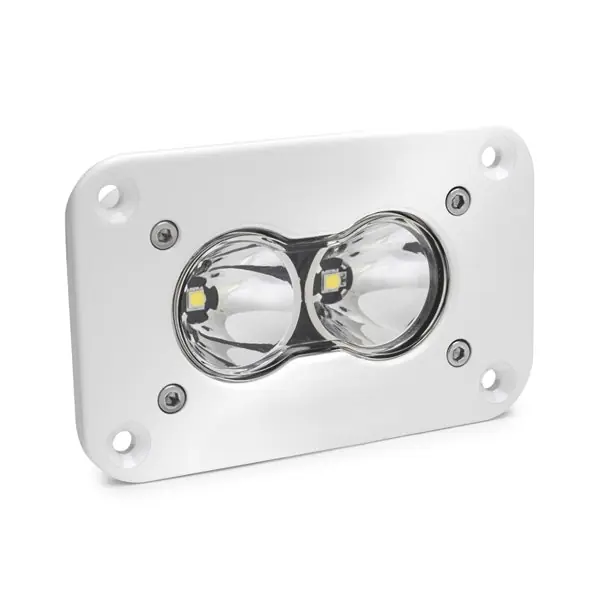 Baja Designs 481006WT S2 Pro White Flush Mount LED Auxiliary Light Pod Low Price