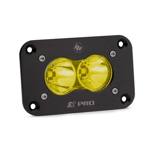 Bargain Baja Designs 481011 S2 Pro Black Flush Mount LED Auxiliary Light Pod