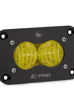 Weekend Sale Baja Designs 481015 S2 Pro Black Flush Mount LED Auxiliary Light Pod