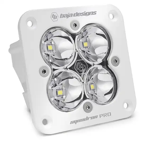 Time-Limited Baja Designs 491001WT Squadron Pro White Flush Mount LED Auxiliary Light Pod