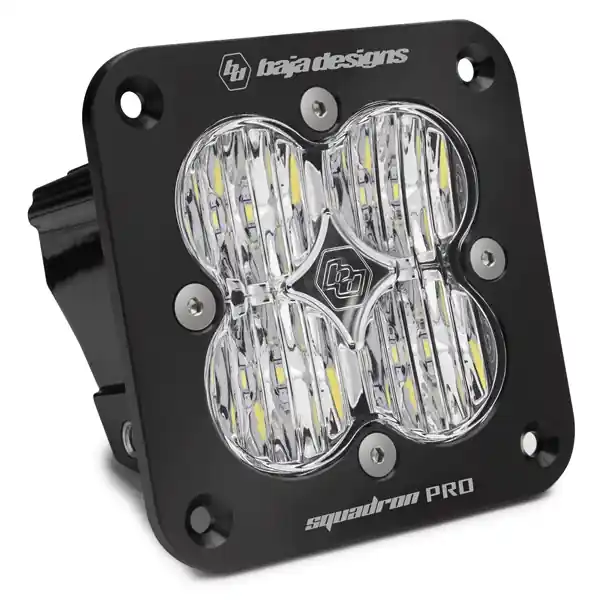 New Arrival Baja Designs 491005 Squadron Pro Black Flush Mount LED Auxiliary Light Pod