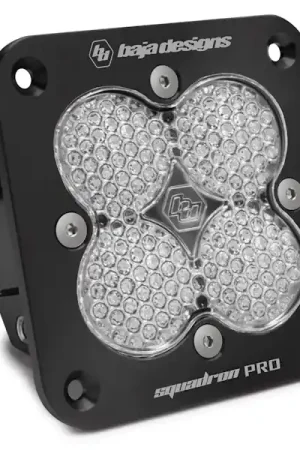 Worldwide Shipping Baja Designs 491006 Squadron Pro Black Flush Mount LED Auxiliary Light Pod