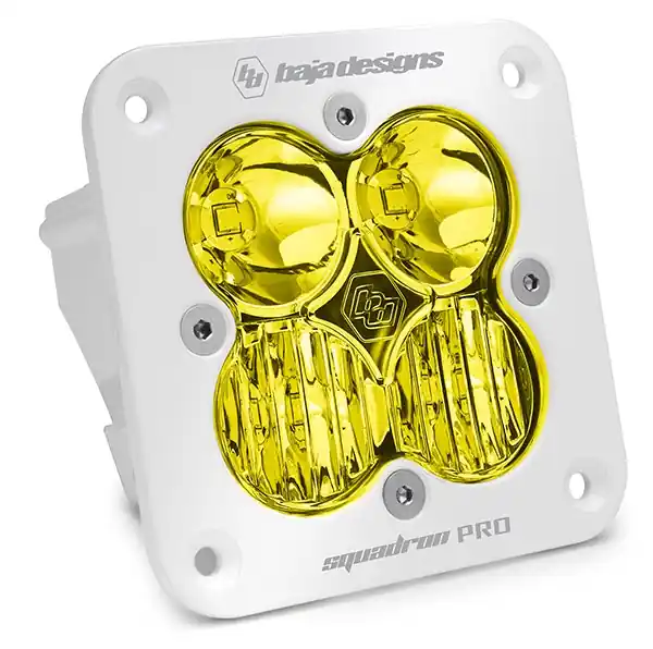 Baja Designs 491013WT Squadron Pro White Flush Mount LED Auxiliary Light Pod Trusted Brand