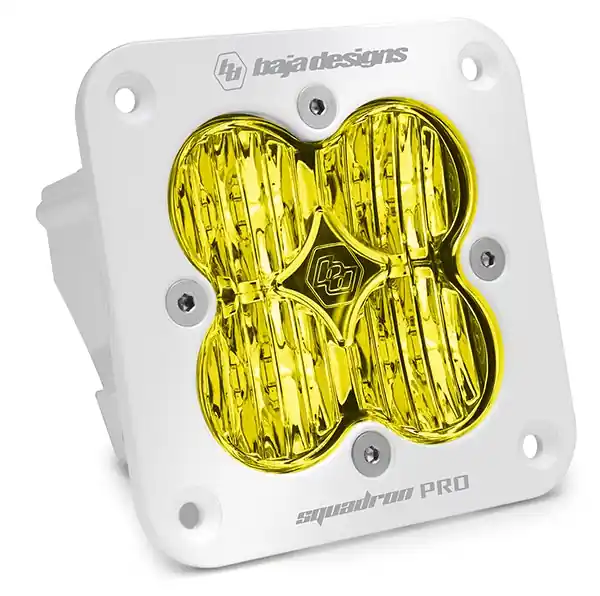 Baja Designs 491015WT Squadron Pro White Flush Mount LED Auxiliary Light Pod Order Now