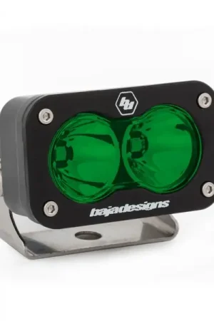 Authentic Baja Designs 540001GR S2 Sport Black LED Auxiliary Light Pod
