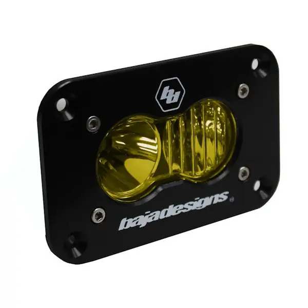 Original Baja Designs 541013 S2 Sport Black Flush Mount LED Auxiliary Light Pod