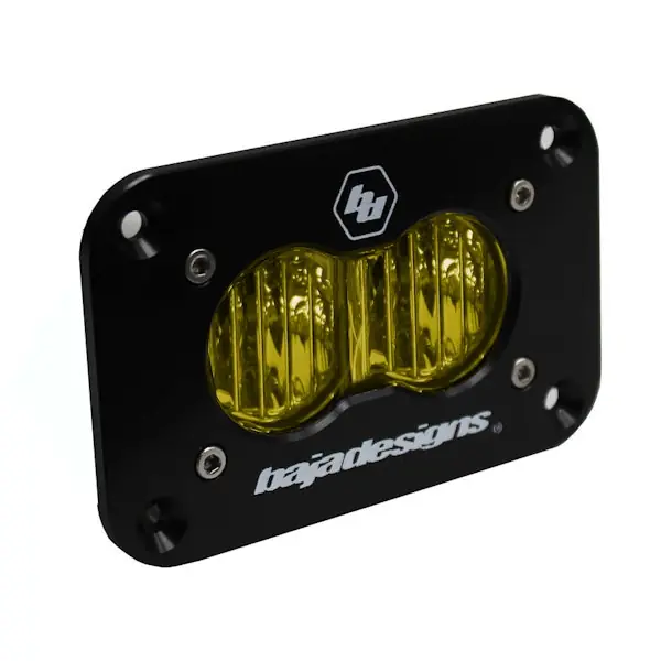Baja Designs 541015 S2 Sport Black Flush Mount LED Auxiliary Light Pod Brand New