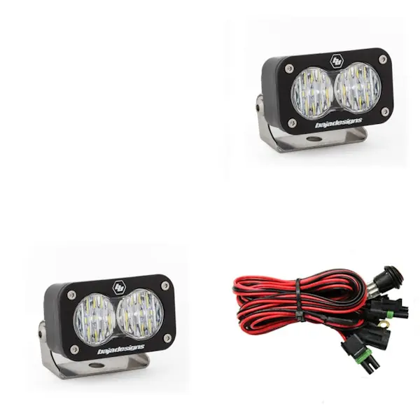 Baja Designs 547805 S2 Sport Black LED Auxiliary Light Pod Pair Seasonal Sale