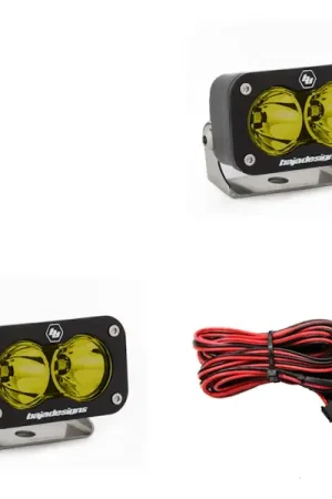 Special Offer Baja Designs 547811 S2 Sport Black LED Auxiliary Light Pod Pair