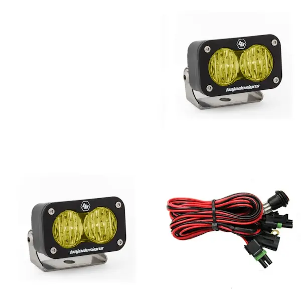 Baja Designs 547815 S2 Sport Black LED Auxiliary Light Pod Pair Get Yours