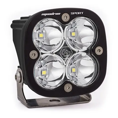 Baja Designs 550001 Squadron Sport Black LED Auxiliary Light Pod Discount