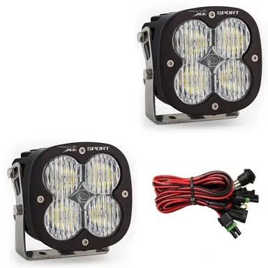 One Day Deal Baja Designs 567805 XL Sport LED Auxiliary Light Pod Pair