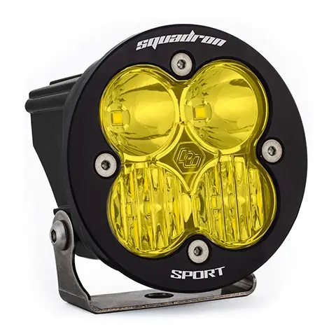 Modern Baja Designs 580013 Squadron-R Sport Black LED Auxiliary Light Pod