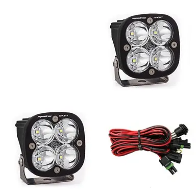 Baja Designs 557801 Squadron Sport Black LED Auxiliary Light Pod Pair Reduced Price