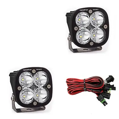 Baja Designs 557806 Squadron Sport Black LED Auxiliary Light Pod Pair Reduced Price