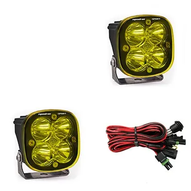 Baja Designs 557811 Squadron Sport Black LED Auxiliary Light Pod Pair Hassle-Free Returns