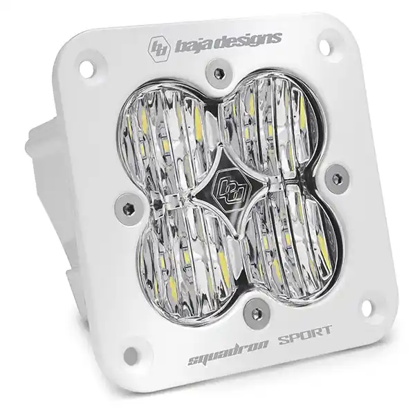 Luxury Baja Designs 551005WT Squadron Sport White Flush Mount LED Auxiliary Light Pod