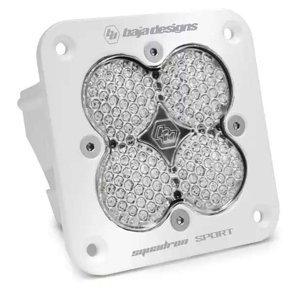 Baja Designs 551006WT Squadron Sport White Flush Mount LED Auxiliary Light Pod Must Have