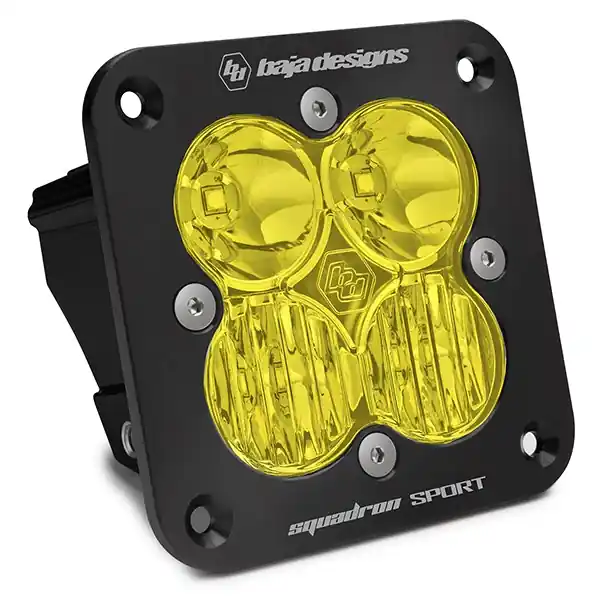 Grab Now Baja Designs 551013 Squadron Sport Black Flush Mount LED Auxiliary Light Pod