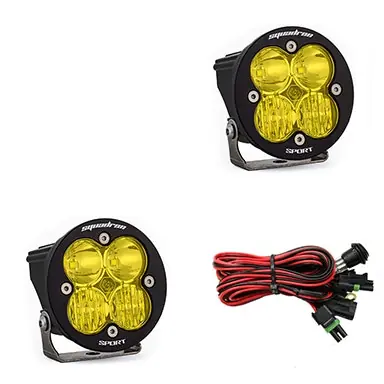 Baja Designs 587813 Squadron-R Sport Black LED Auxiliary Light Pod Pair Top Rated