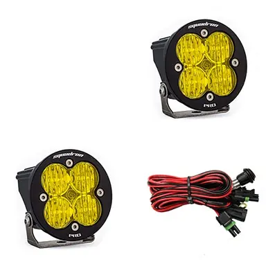 Baja Designs 597815 Squadron-R Pro Black LED Auxiliary Light Pod Pair Best Seller