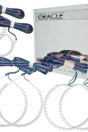 Warranty Included Oracle Lighting 1118-504 ColorSHIFT(tm) Triple Halo Kit, ColorSHIFT(tm) - Simple