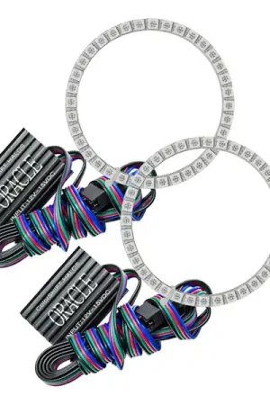 Worldwide Shipping Oracle Lighting 1153-333 LED Fog Halo Kit, ColorSHIFT