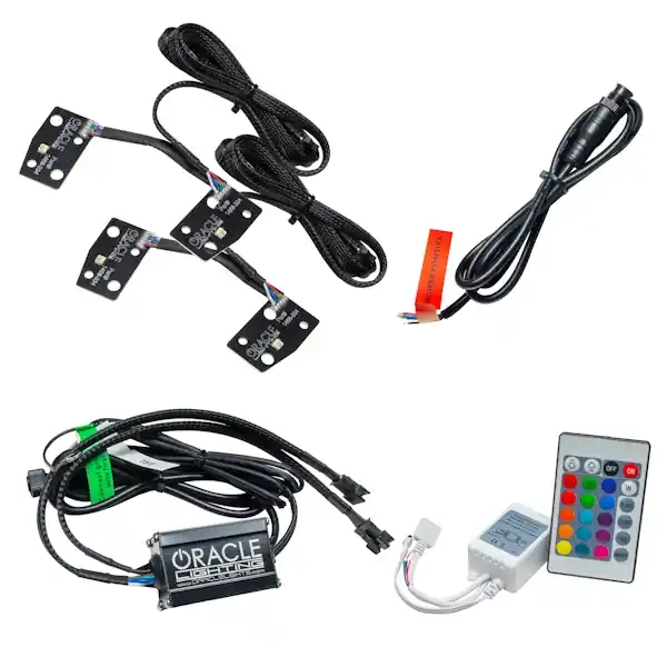 Oracle Lighting 1468-504 2021 Ford Bronco ColorSHIFT(tm) RGB+W Headlight Halo Upgrade Kit Holiday Sale