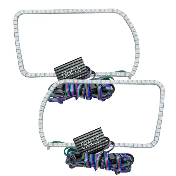 Deal Oracle Lighting 1165-333 LED Fog Halo Kit, ColorSHIFT