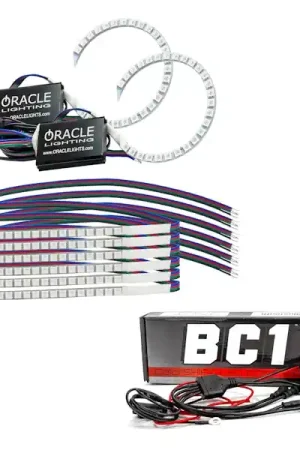 While Supplies Last Oracle Lighting 1348-335 ORACLE Lighting 2018-2023 Ford Mustang ColorSHIFT® DRL Upgrade w/Halo Kit