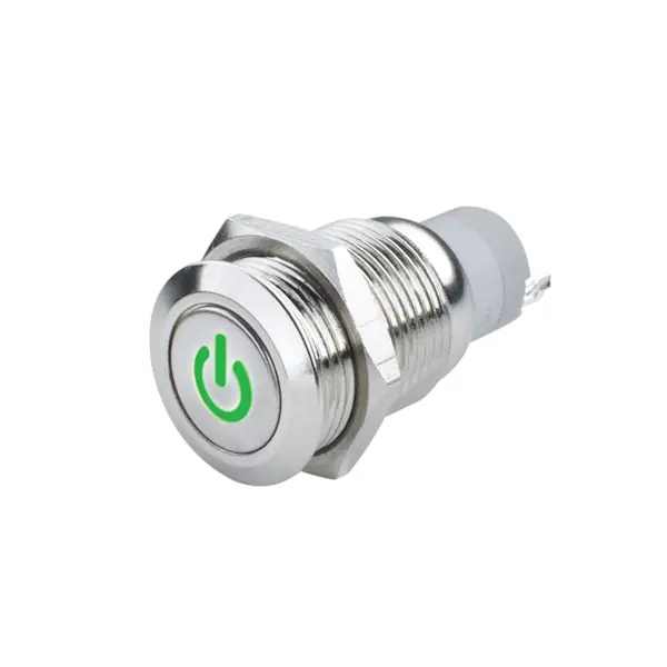 Oracle Lighting 2057-004 Power Symbol On/Off Flush Mount LED Switch, Green Today Only