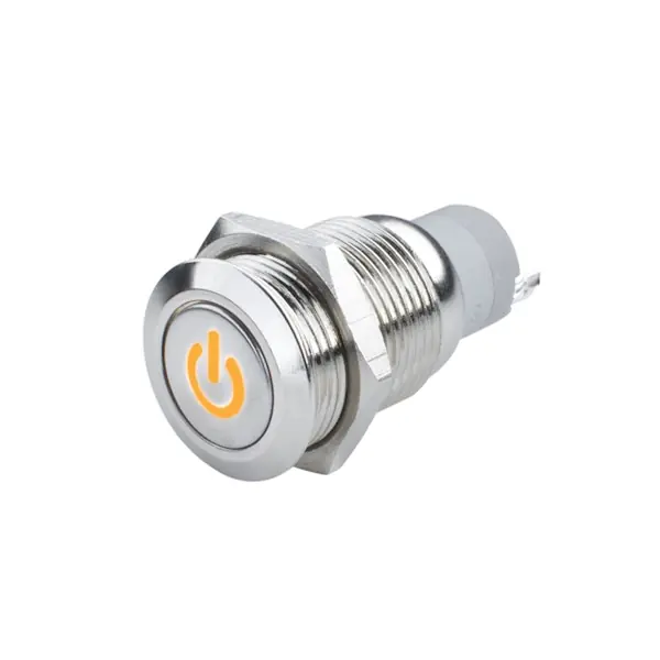 Hassle-Free Returns Oracle Lighting 2057-005 Power Symbol On/Off Flush Mount LED Switch, Amber