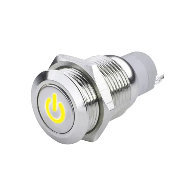 Oracle Lighting 2057-006 Power Symbol On/Off Flush Mount LED Switch, Yellow Place Order