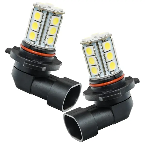 Reduced Price Oracle Lighting 3603-001 9005 18 LED Bulbs, White, Pair
