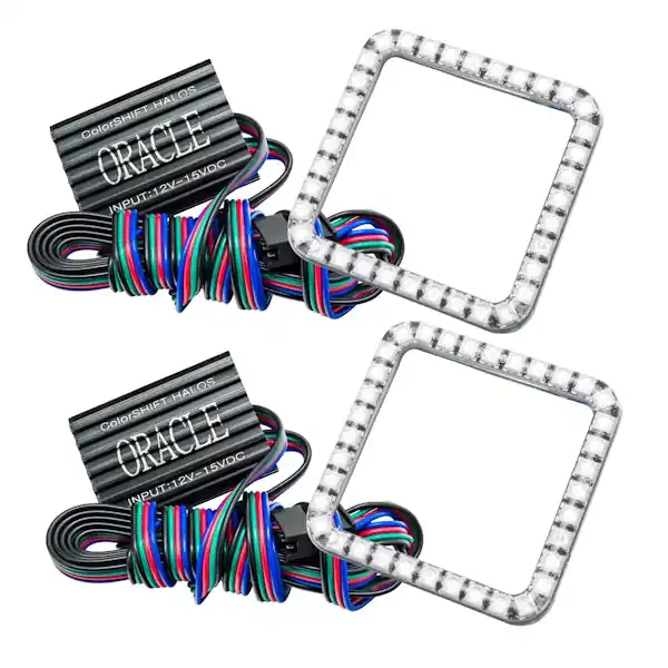 Fresh Stock Oracle Lighting 1241-333 LED Fog Halo Kit, ColorSHIFT