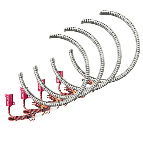Oracle Lighting 3990-003 LED Waterproof Halo Kit, Red Modern