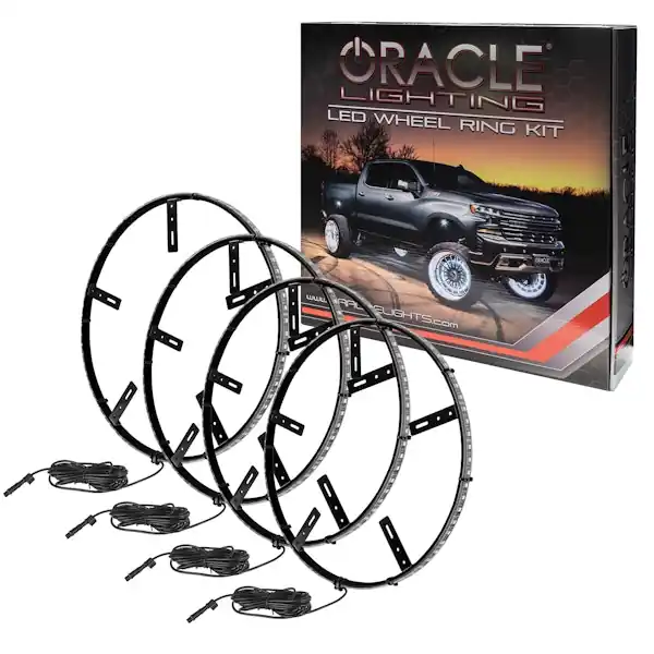 Instant Buy Oracle Lighting 4215-001 ORACLE Lighting LED Illuminated Wheel Rings - White