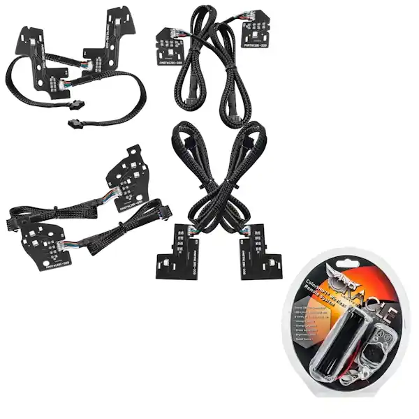 High Quality Oracle Lighting 1281-330 2019-2024 Ram 1500 ORACLE RGBW Headlight DRL Upgrade Kit
