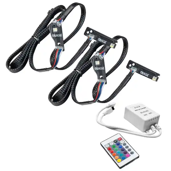 Don’t Miss Out Oracle Lighting 1283-504 ColorSHIFT(tm) Lightning Bolt RGBW Headlight DRL Upgrade
