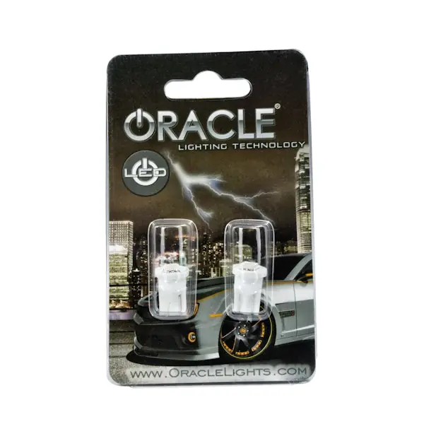 Deal Oracle Lighting 4806-003 T10 1 LED 3-Chip SMD Bulbs, Red, Pair
