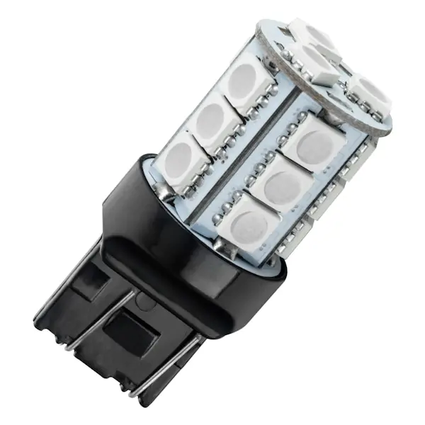Oracle Lighting 5011-003 ORACLE Lighting 7443 18 LED 3-Chip SMD Bulb (Single) - Red Must Have