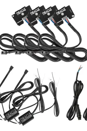 Weekend Sale Oracle Lighting 1346-334 Jeep Wrangler JL/Gladiator JT ColorSHIFT RGB+W Headlight DRL Kit - w/No Cont.
