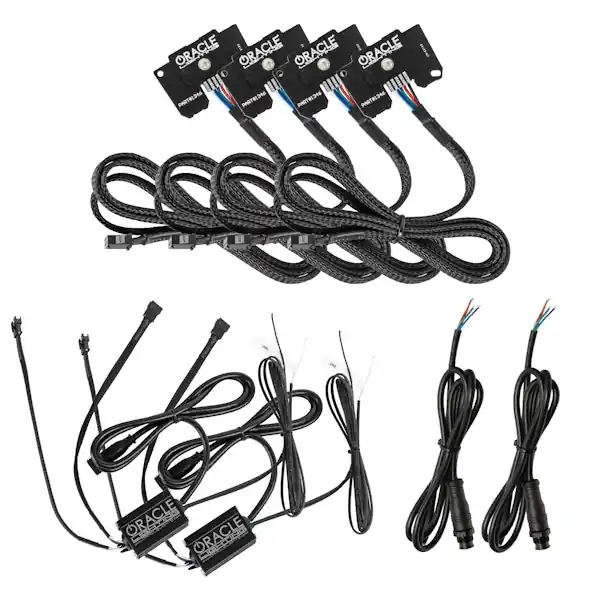 Weekend Sale Oracle Lighting 1346-334 Jeep Wrangler JL/Gladiator JT ColorSHIFT RGB+W Headlight DRL Kit - w/No Cont.