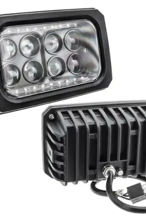 Authentic Oracle Lighting 6912-001 4x6 40W Replacement LED Headlight - Black