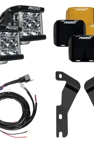 RIGID Industries 46707 RIGID 2016-2020 Toyota Tacoma A-Pillar Light Kit; Includes D-SS Flood Instant Buy