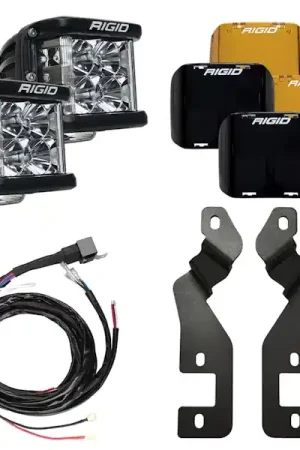 RIGID Industries 46710 2021 Ford Bronco Sport A-Pillar D-SS Series Side Shooter Light Mount Kit Budget