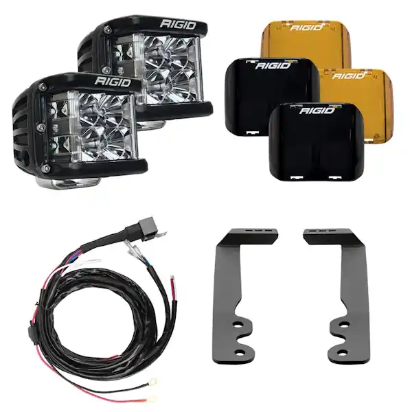 RIGID Industries 46808 2022+Toyota Tundra D-SS Series A-Pillar Lighting Kit Last Chance
