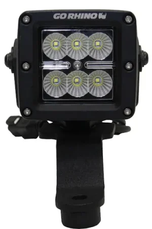 Cheap Go Rhino 730030T XE Windshield Cowl Light Mounts for Jeep JL/JT - Fits Single 3x3 LED Cube