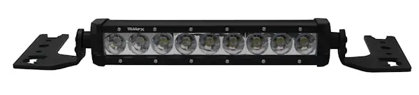 Holiday Sale Go Rhino 732020T XE Center Hood Light Mount for Jeep JL/JT - Fits 10" Single Row LED Bar