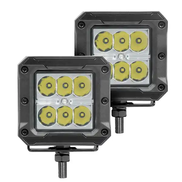 Go Rhino 751803023SCS Bright Series - 3x3 Cube LED Spot Lights, Pair Weekend Sale